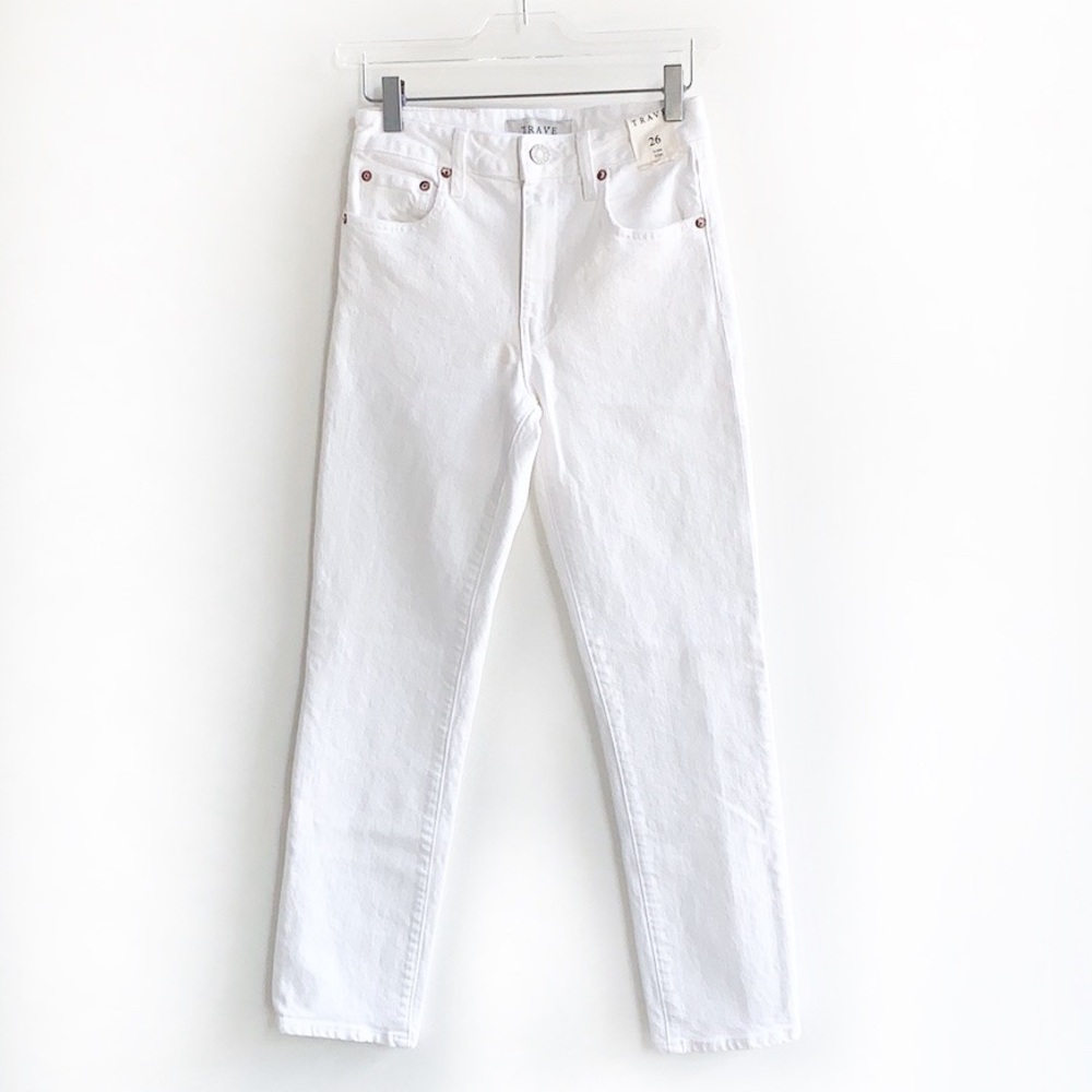 TRAVE Irina Jean White Size 26 - Picture 1 of 5